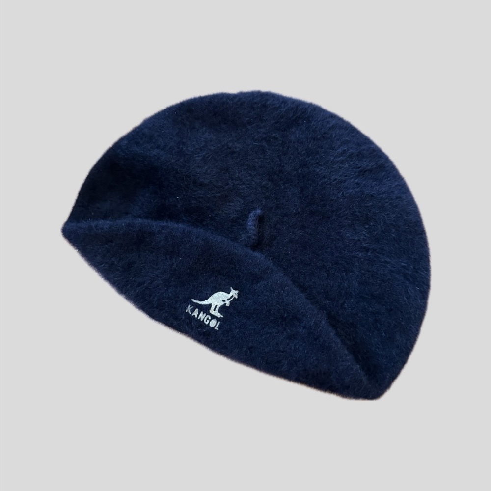 Kangol midnight blue wool Beret